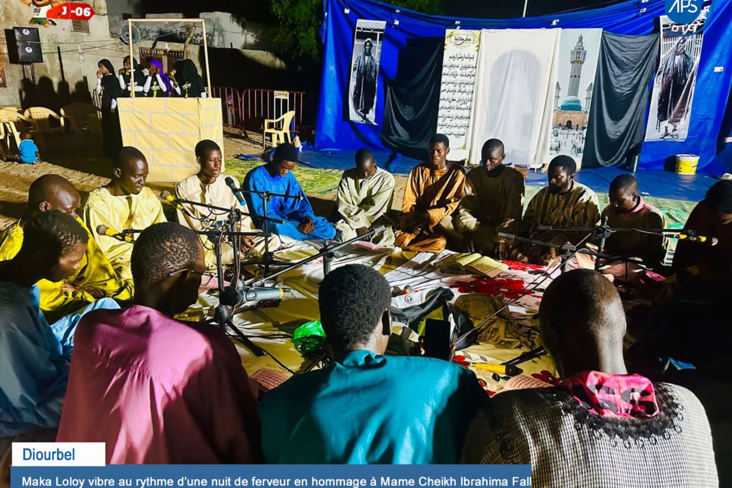 Diourbel : Maka Loloy vibre au rythme d’une nuit de ferveur en hommage à Mame Cheikh Ibrahima Fall