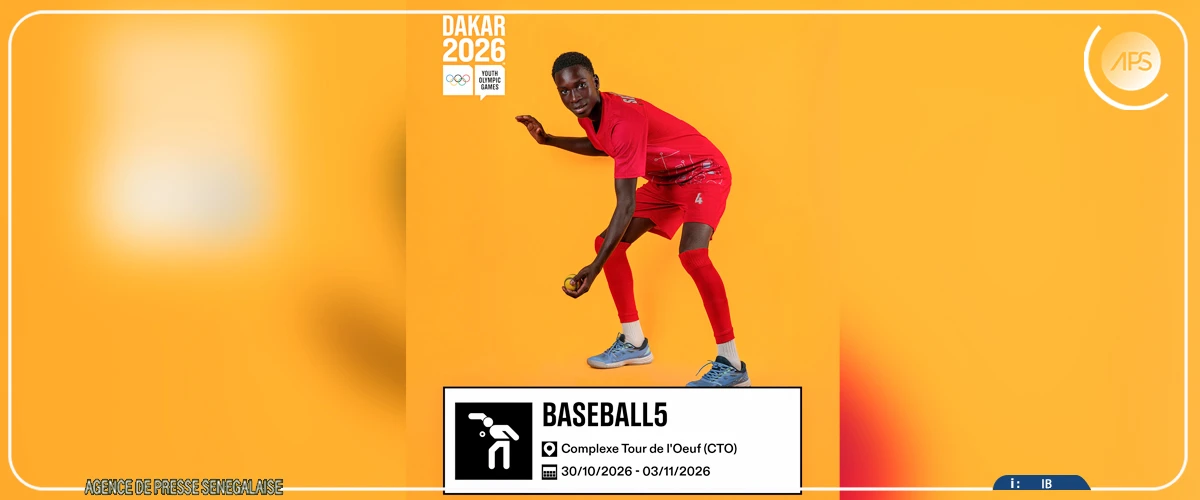 JOJ 2026 : le baseball 5 ouvre les hostilités, ce vendredi