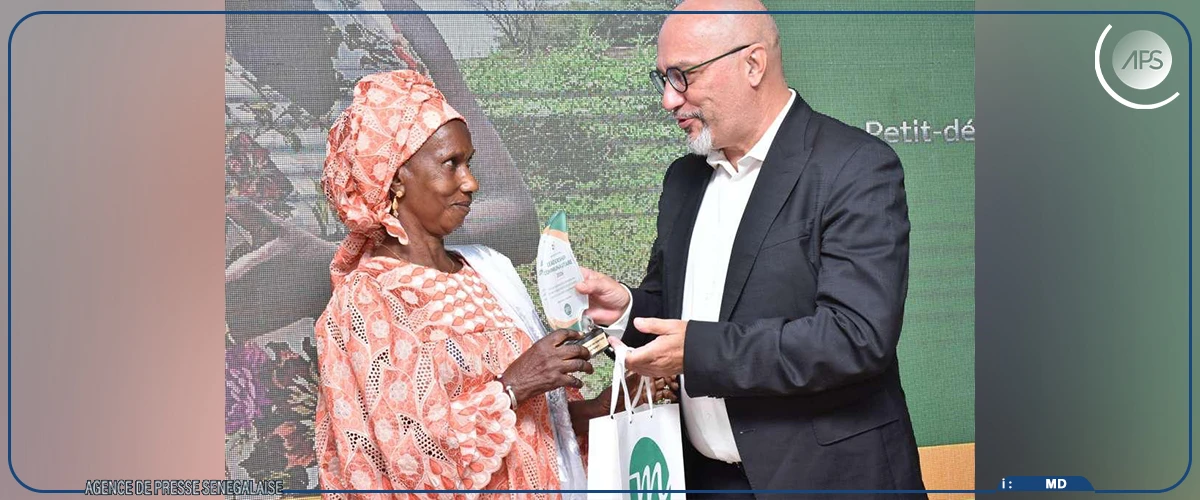 Grâce à MyAgro, environ 76 000 agriculteurs ont presque triplé leur rendement cette année, selon Cheikhou Oumar Ba