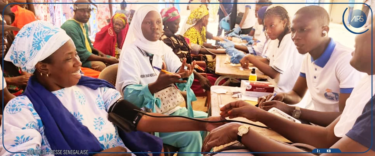Kaolack : la Jamhiyatou Ansaru-Diin offre des consultations médicales aux populations vulnérables
