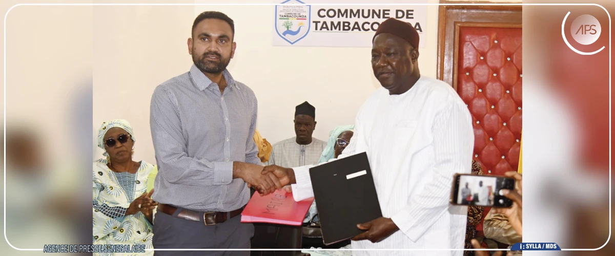 Tambacounda signe une convention de partenariat avec une filiale de Senegindia pour un montant de 7 milliards FCFA