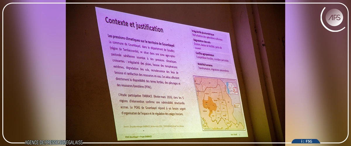 Aménagement local : Goumbayel lance son Plan d'occupation et d'affectation des sols