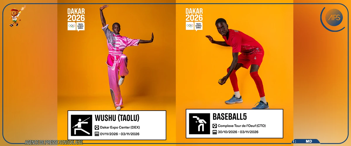 Du wushu taolu à l’athlétisme, les disciplines en lice aux JOJ 2026