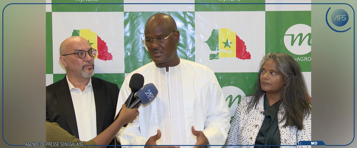 Grâce à MyAgro, environ 76 000 agriculteurs ont presque triplé leur rendement cette année, selon Cheikhou Oumar Ba