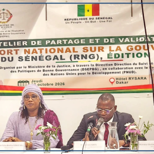 Le Rapport national sur la gouvernance 2025 appelé à orienter les réformes et l'action publique
