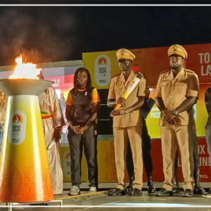 La caravane de la flamme des JOJ 2026 accueillie à Sédhiou dans une ambiance festive
