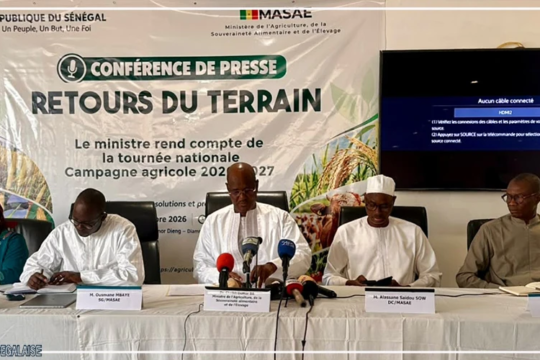 Agriculture : le ministre dresse un bilan "relativement satisfaisant" de la campagne après sa tournée nationale