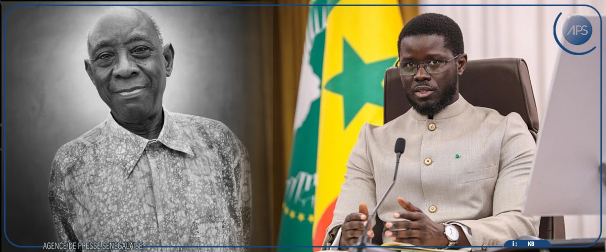 Le chef de l’État salue l’œuvre et le ‘’dévouement’’ de Cheikh Hamidou Kane à son pays