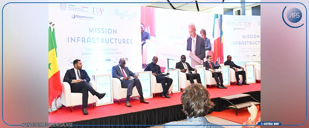 Infrastructures portuaires : les opportunités du Sénégal présentées à des investisseurs italiens