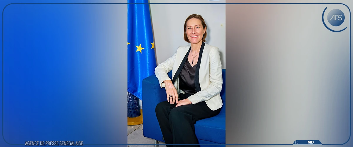 La nouvelle cheffe de la délégation de l’UE au Sénégal, Aude Maio-Coliche, a présenté ses lettres de créance