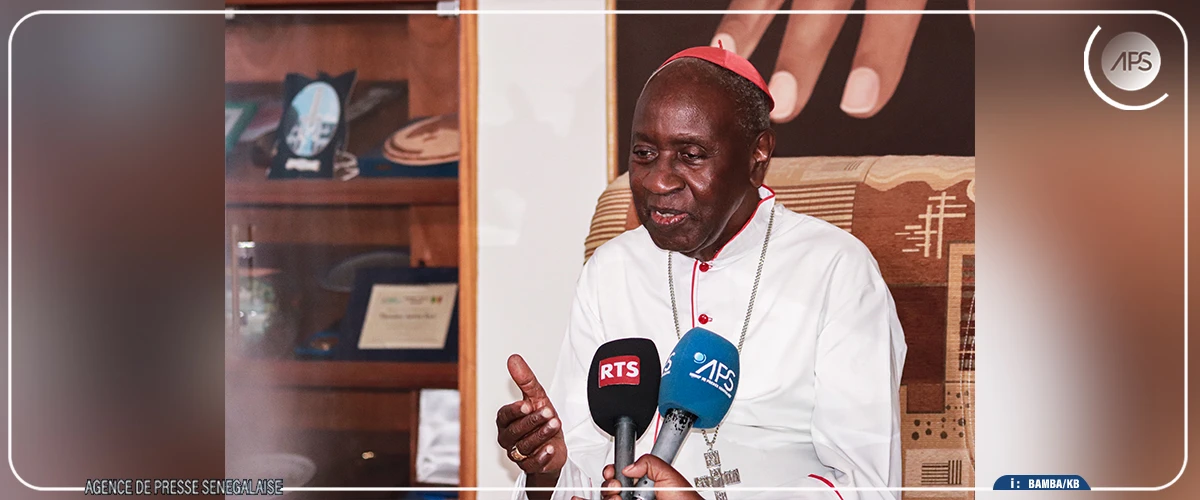 Le cardinal Théodore Adrien Sarr formule des prières pour la réussite des JOJ