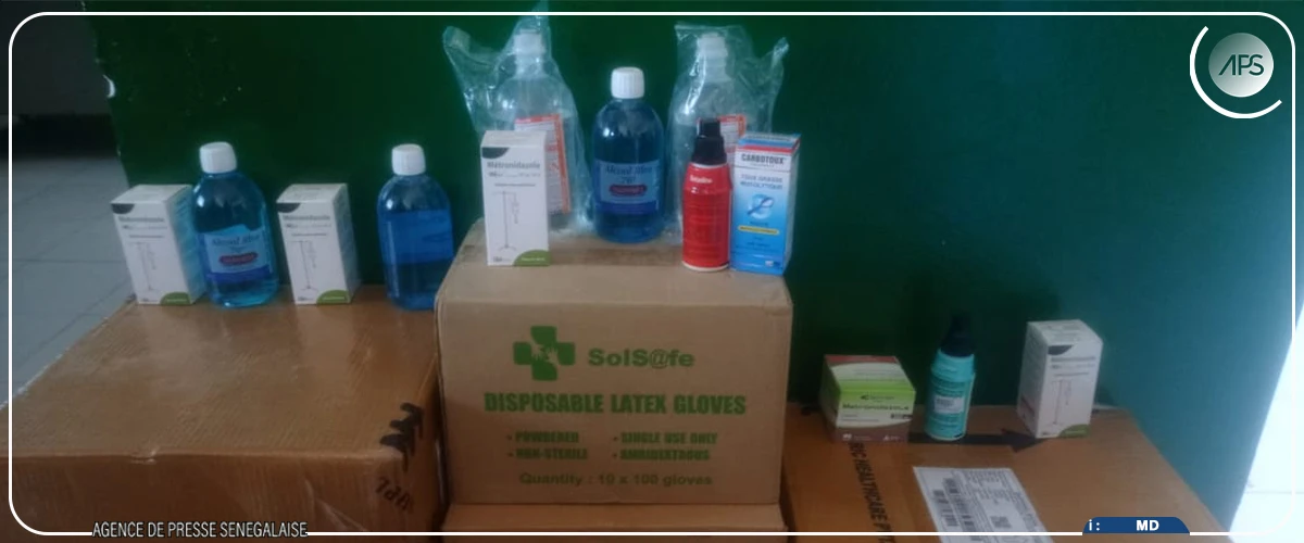 Un lot de médicaments remis au poste de santé de Tatenne sérère