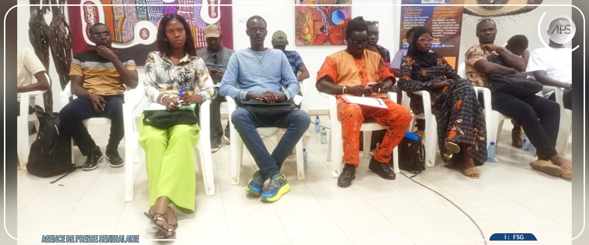 Thiès : une vingtaine d’artistes outillés pour pénétrer le marché mondial