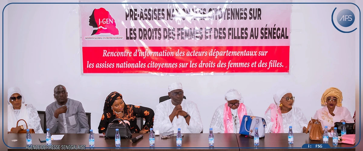 A Tivaouane, J-GEN plaide pour une meilleure représentation des femmes dans les instances de décision