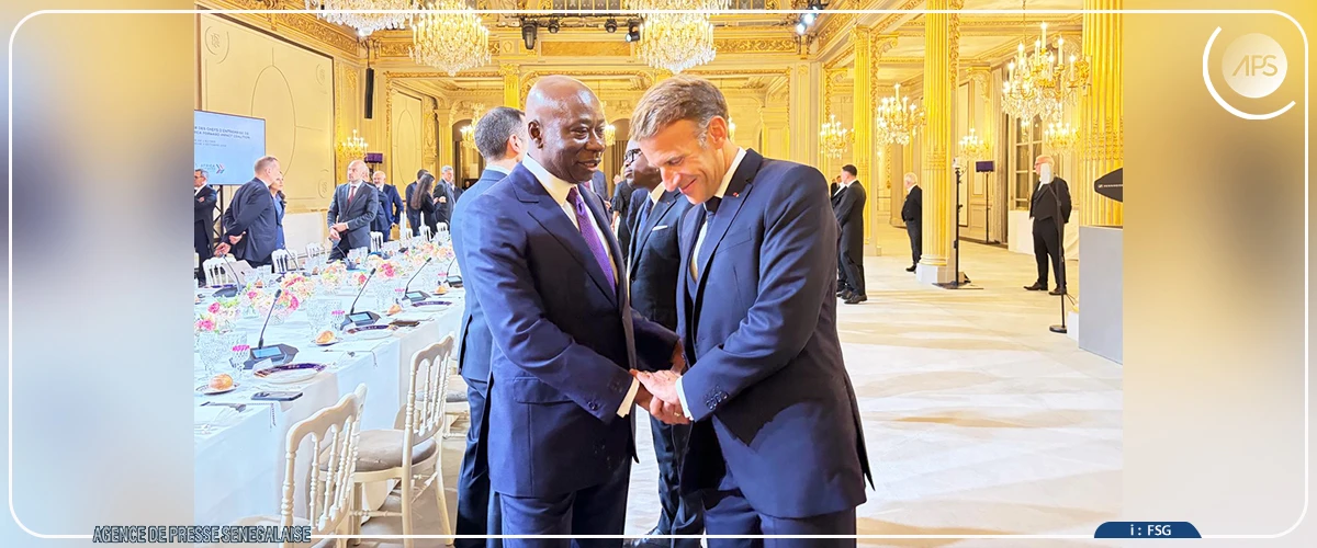 Le président de Business Africa, Baïdy Agne, discute de questions économiques ‘’majeures’’ avec les présidents béninois et français