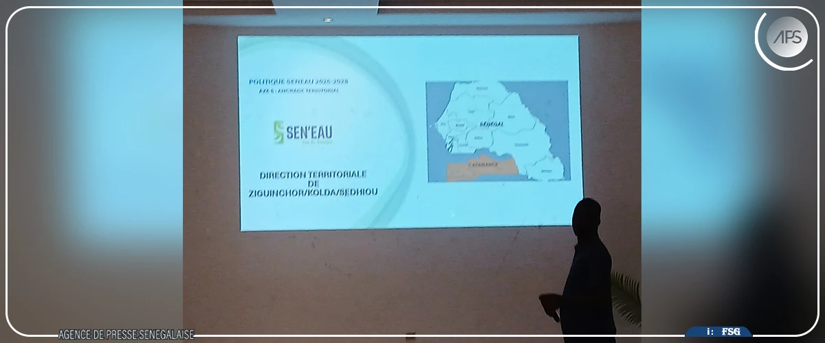 Sédhiou : les consommateurs exposent leurs préoccupations au directeur territorial de la Sen-Eau