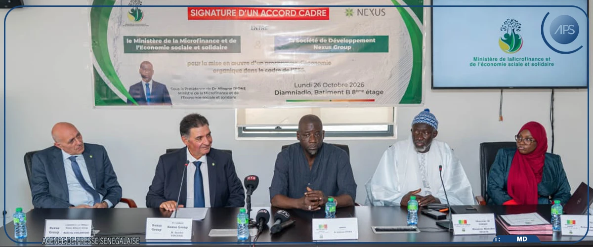 Economie sociale : signature d’un accord-cadre pour lancer un programme d’économie organique