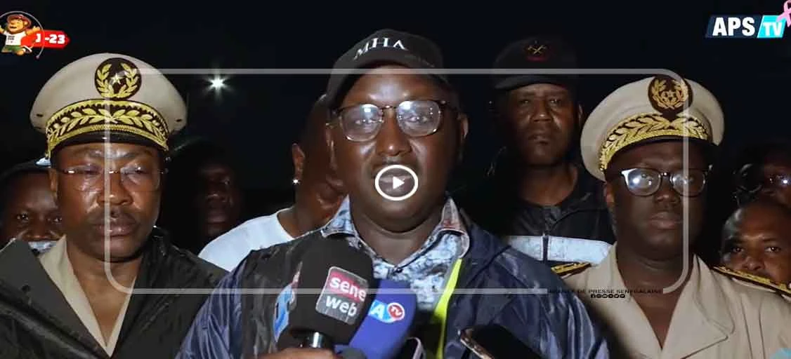 Inondations à Dakar : Cheikh Tidiane Dièye inspecte les dispositifs de lutte contre les eaux