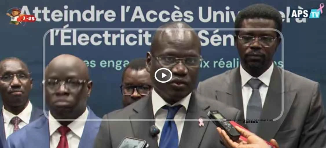 Accès universel à l’électricité : le Sénégal chiffre à 400 mds FCFA le financement nécessaire