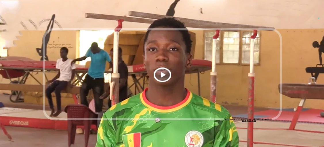 JOJ Dakar 2026 : Mamadou Sow, l’unique garçon qui porte les espoirs de la gymnastique sénégalaise