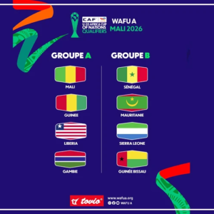 ‎ ‎Tournoi UFOA-A U20 : le Sénégal logé dans la poule B avec la Mauritanie, la Guinée Bissau et la Sierra Leone