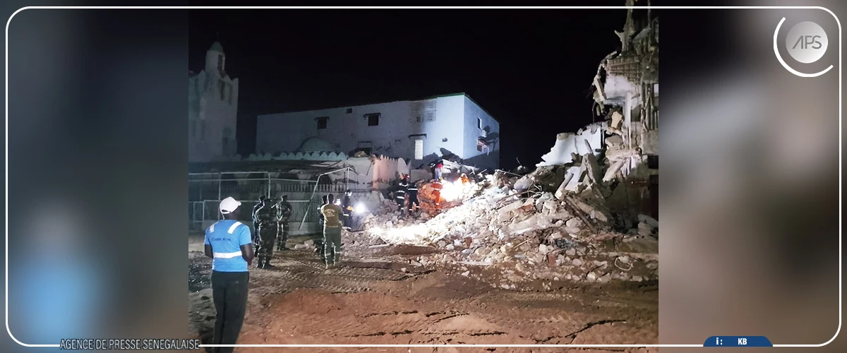 Kaolack : un mort et trois blessés dans l’effondrement d’un bâtiment à Tabangoye