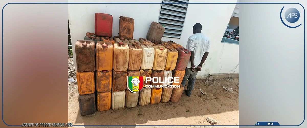 Fatick : un individu interpellé pour trafic illicite d’hydrocarbures et d’autres délits