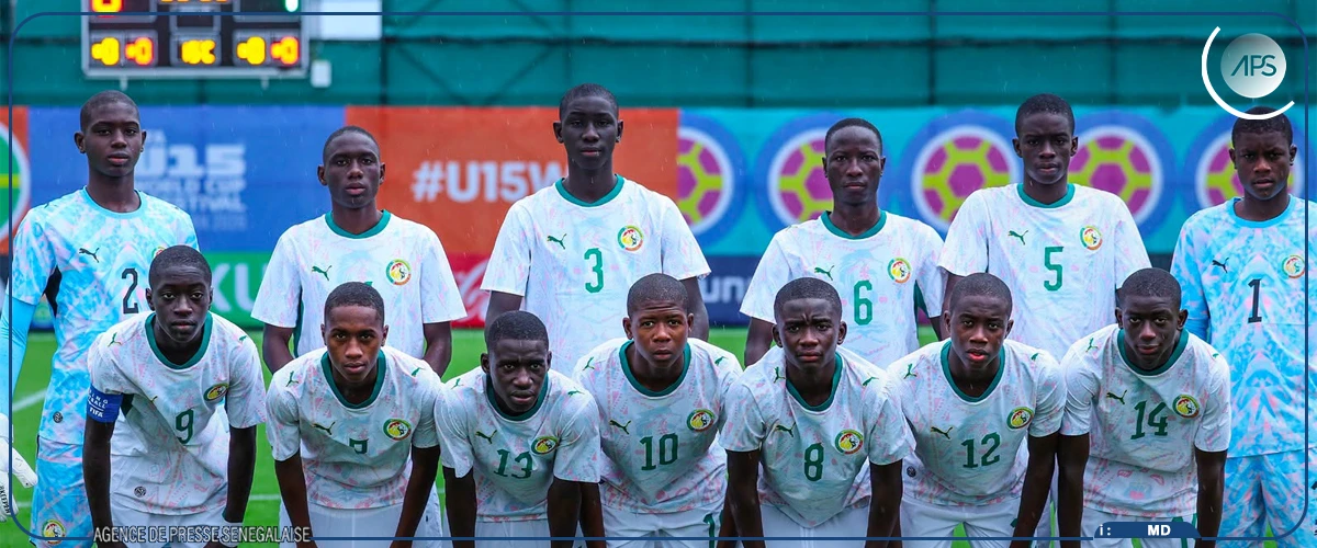‎Mondial U15 2026 : le Sénégal en quart de finale de la Division B après son large succès face au Costa Rica (6-1)  ‎