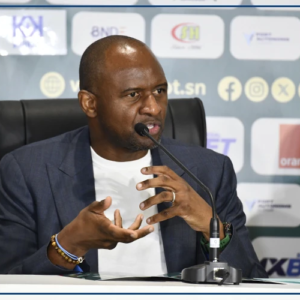 Trève internationale : Patrick Vieira juge le bilan des Lions "très positif"